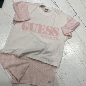 90s Guess Shorts Outfit vintage